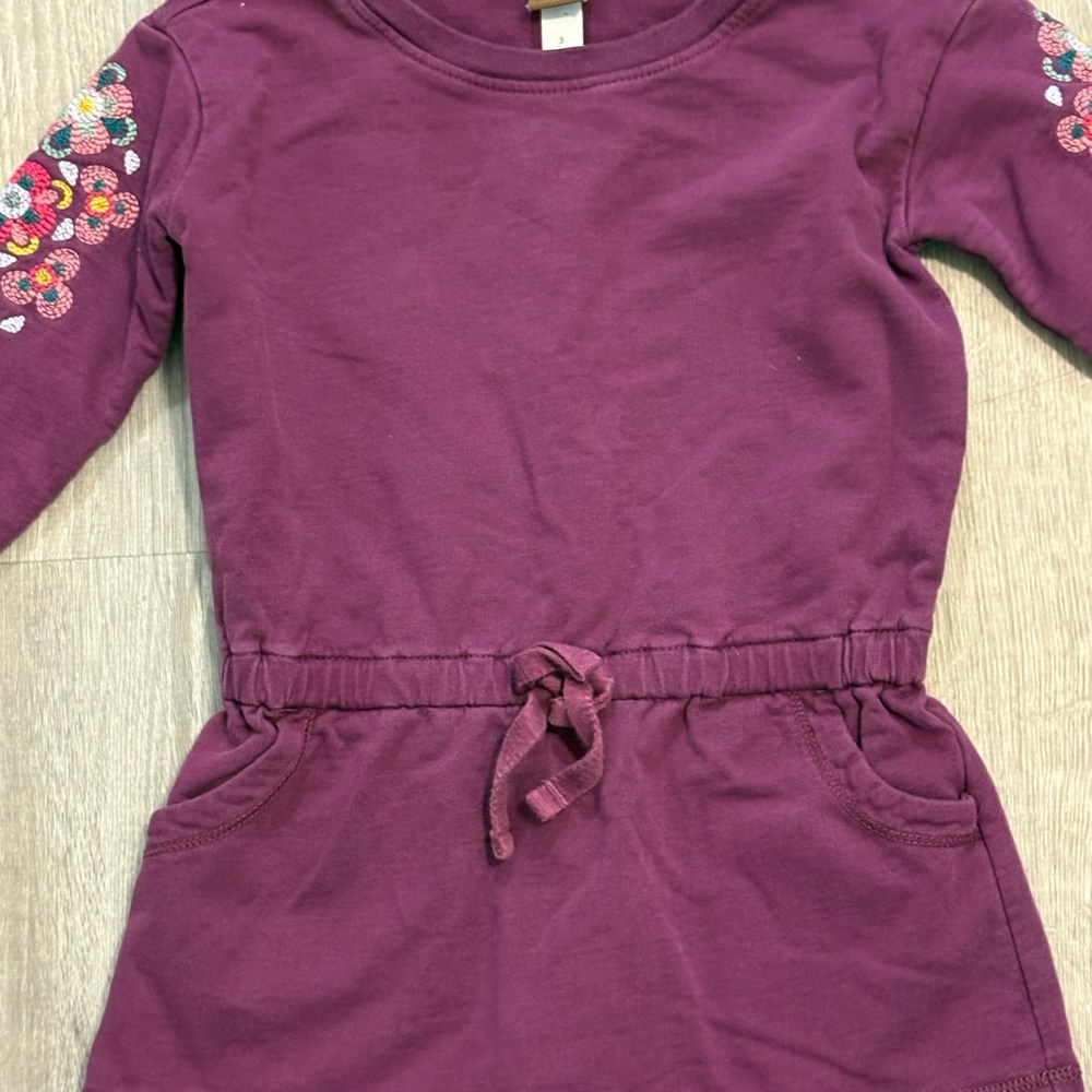 Tea Collaborated Embroidered Dress - Picture 2 of 5